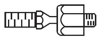 Articulatie axiala, cap de bara