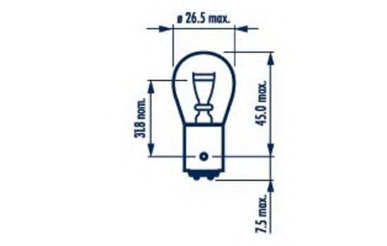 Bec, lampa frana / lampa spate