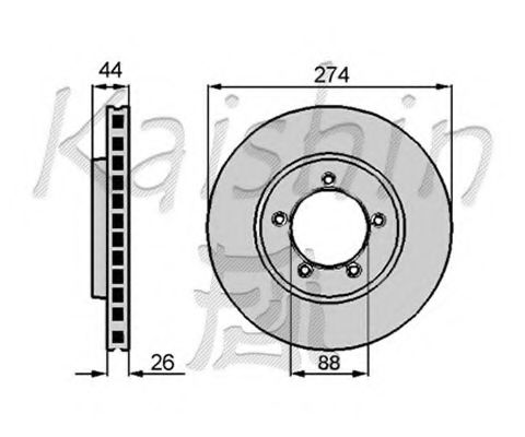 Disc frana