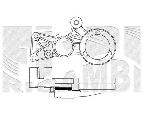 Intinzator curea, curea distributie