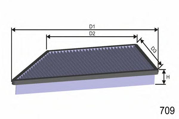 Filtru, aer habitaclu