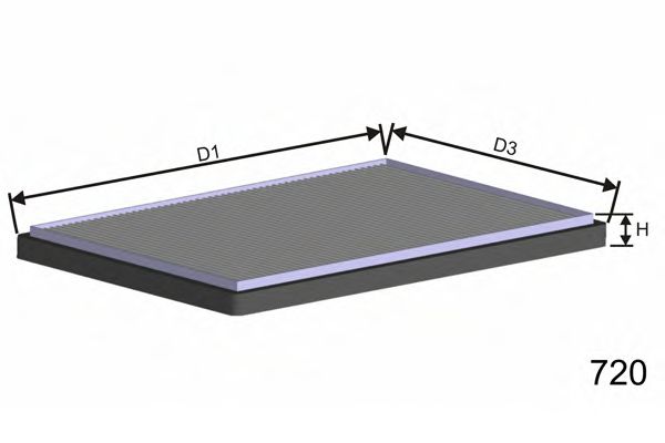 Filtru, aer habitaclu