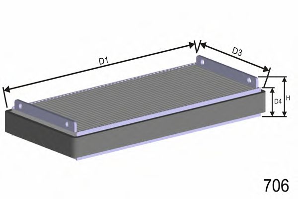 Filtru, aer habitaclu