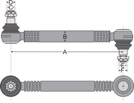 Brat/bieleta suspensie, stabilizator