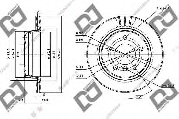 Disc frana