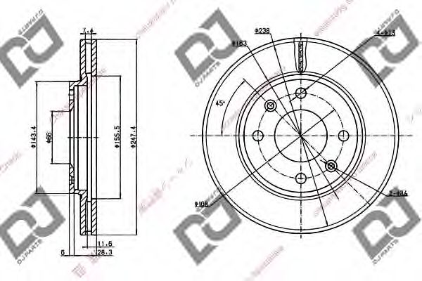 Disc frana