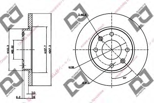 Disc frana