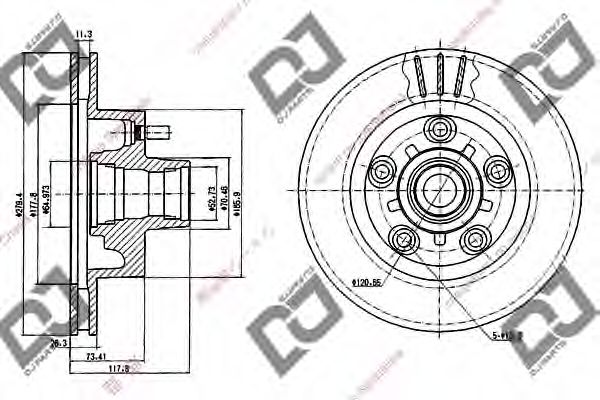 Disc frana