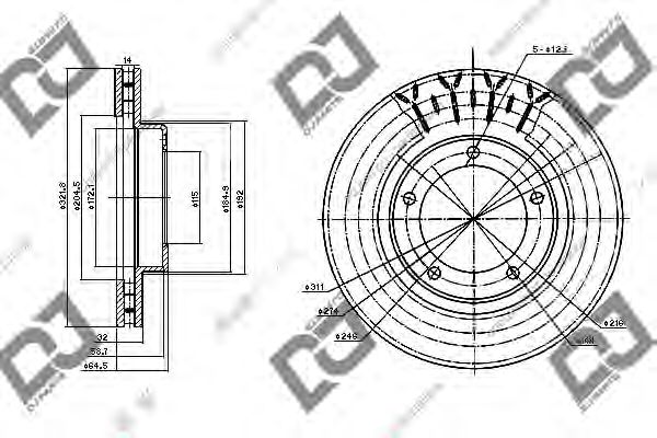 Disc frana