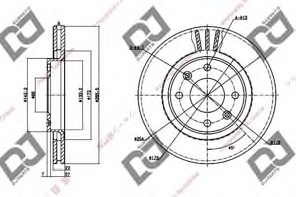 Disc frana