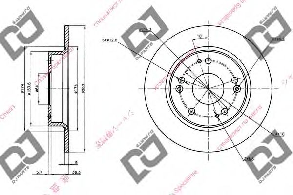 Disc frana