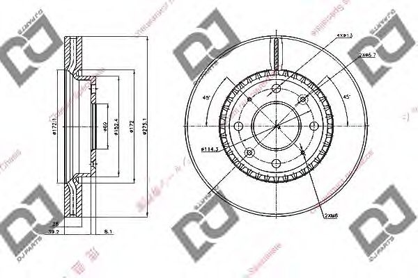 Disc frana