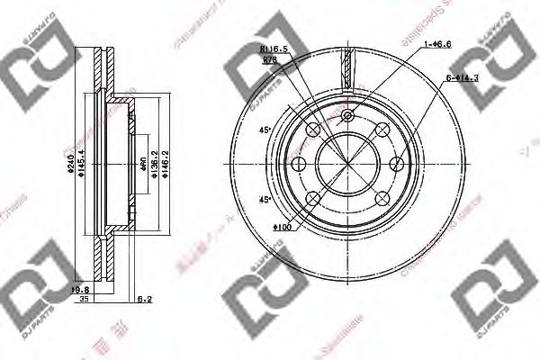 Disc frana