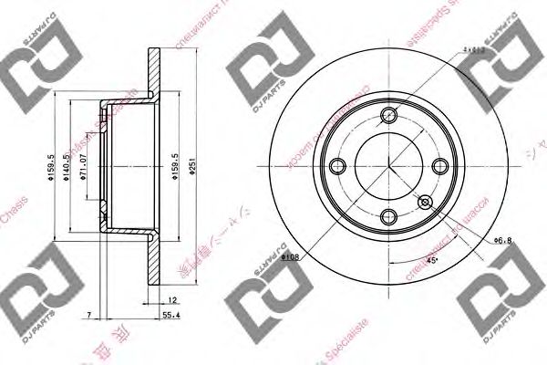 Disc frana