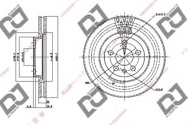 Disc frana