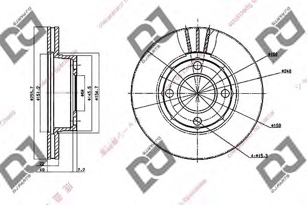 Disc frana