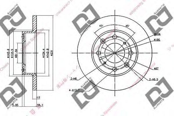 Disc frana