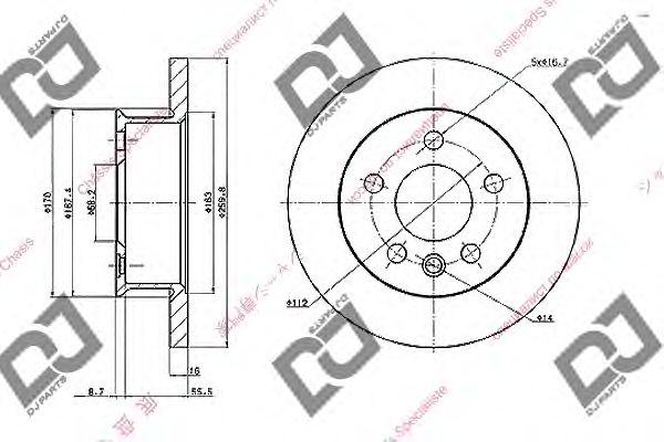 Disc frana