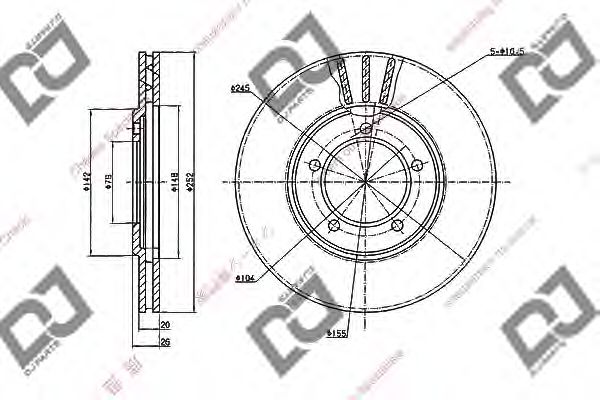 Disc frana