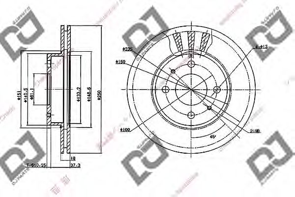 Disc frana