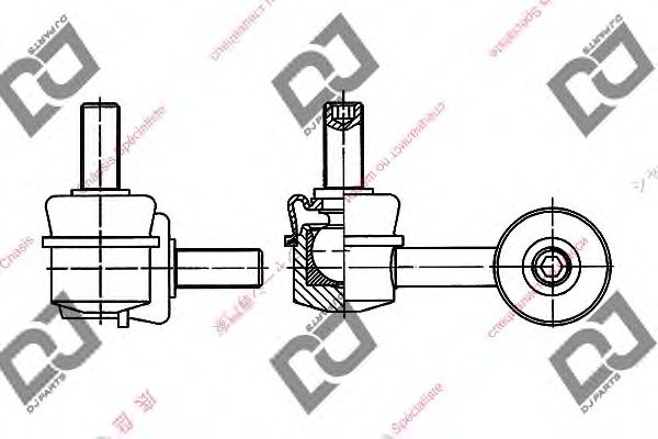 Brat/bieleta suspensie, stabilizator