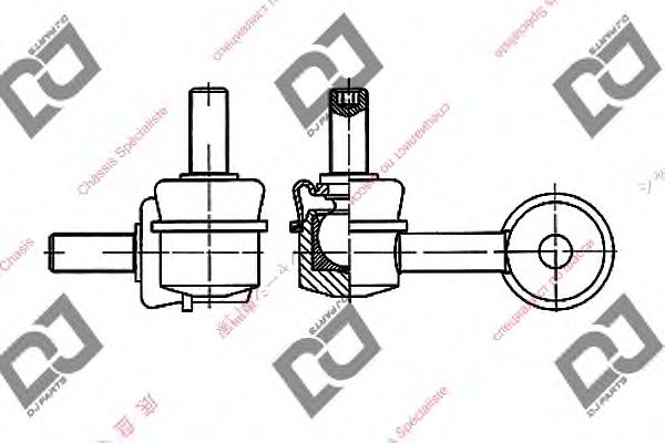 Brat/bieleta suspensie, stabilizator