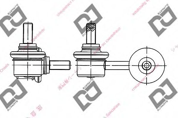 Brat/bieleta suspensie, stabilizator