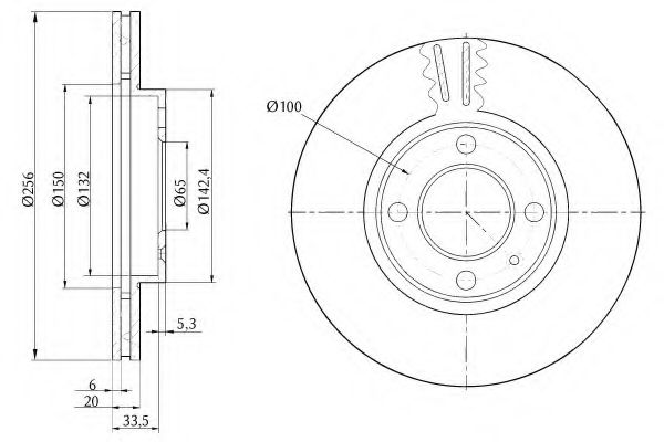 Disc frana