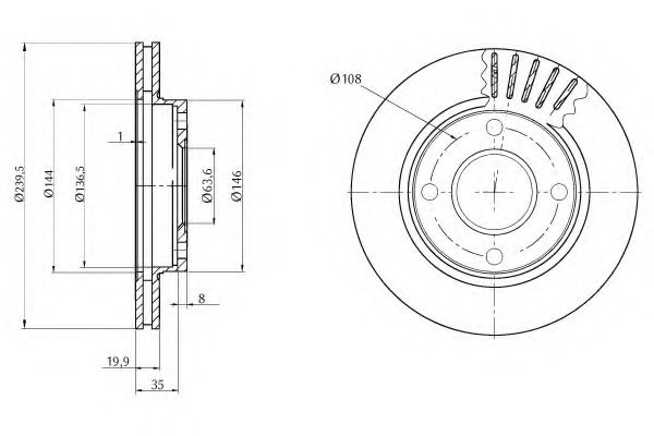 Disc frana