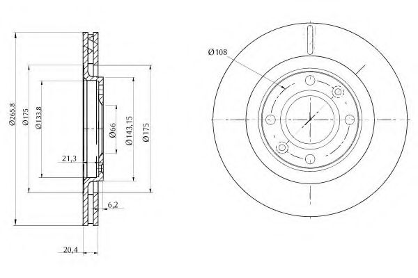 Disc frana