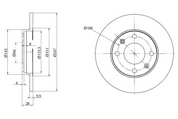 Disc frana