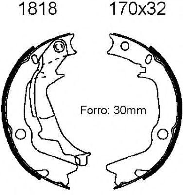Set saboti frana, frana de mana
