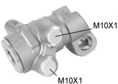 Regulator putere de franare