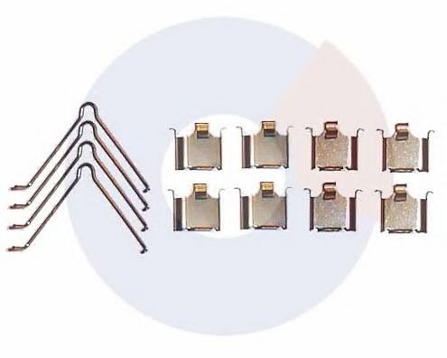 Set accesorii, placute frana
