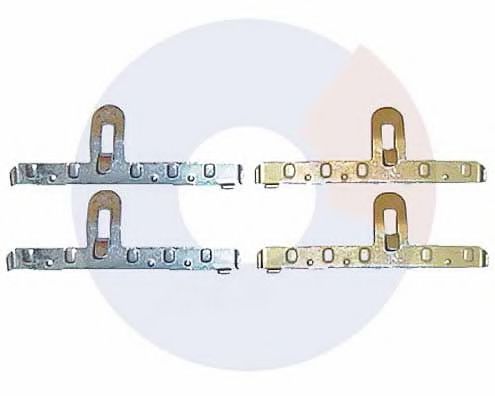 Set accesorii, placute frana