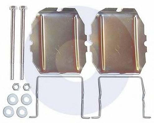Set accesorii, placute frana