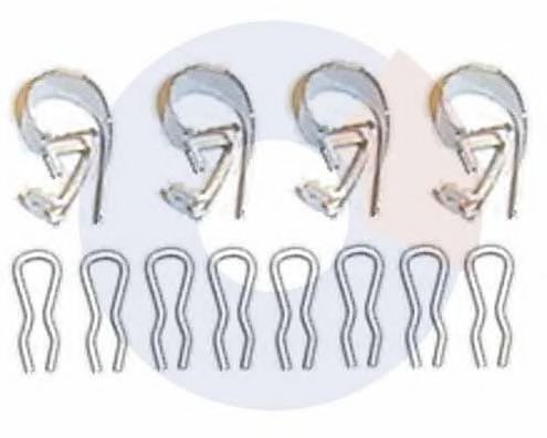 Set accesorii, placute frana
