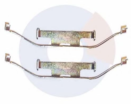 Set accesorii, placute frana