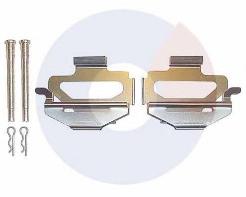 Set accesorii, placute frana