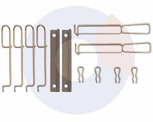 Set accesorii, placute frana