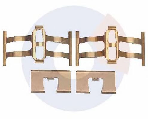 Set accesorii, placute frana