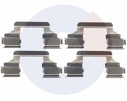 Set accesorii, placute frana