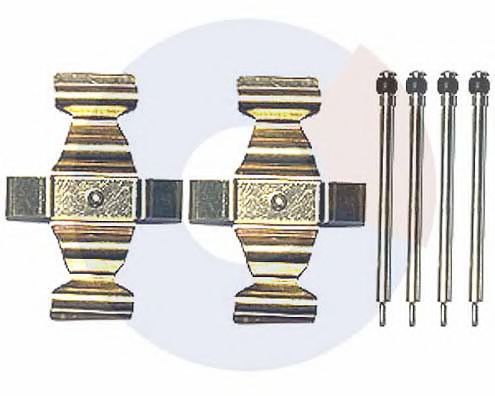 Set accesorii, placute frana