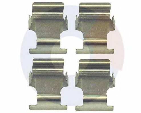 Set accesorii, placute frana