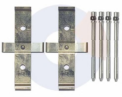 Set accesorii, placute frana