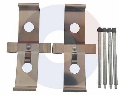 Set accesorii, placute frana