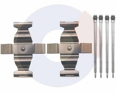 Set accesorii, placute frana