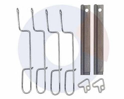 Set accesorii, placute frana