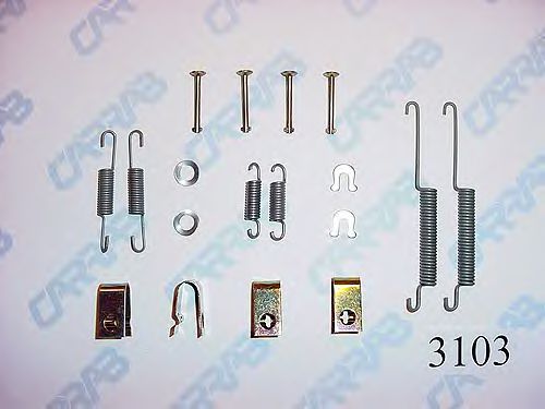 Set accesorii, sabot de frana