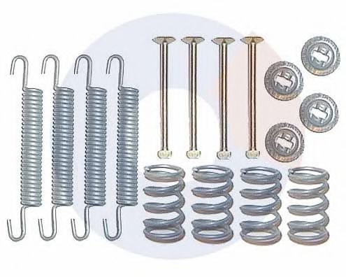 set accesorii, saboti frana parcare